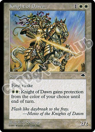 Knight of Dawn non comune (EN) -NEAR MINT-
