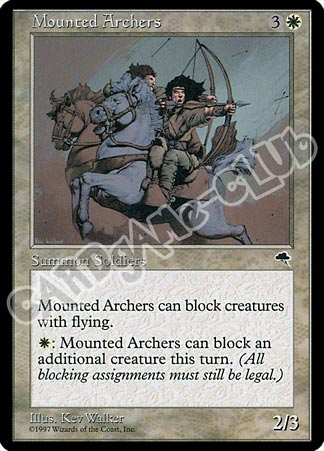 Mounted Archers comune (EN) -NEAR MINT-