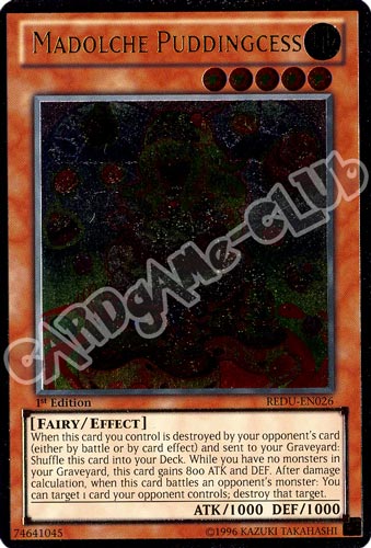 REDU-EN026 Madolche Puddingcess rara ultimate 1st Edition (EN) -NEAR MINT-