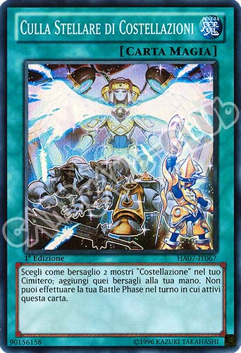 HA07-IT067 Culla Stellare di Costellazioni super rara 1a Edizione (IT) -NEAR MINT-