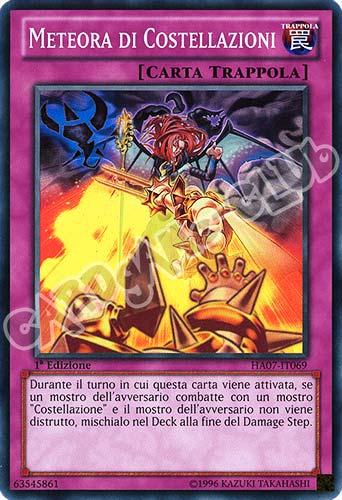 HA07-IT069 Meteora di Costellazioni super rara 1a Edizione (IT) -NEAR MINT-