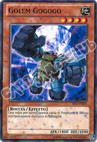 SP13-IT003 Golem Gogogo comune starfoil unlimited (IT) -NEAR MINT-