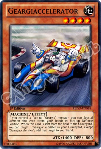 REDU-EN028 Geargiaccelerator comune 1st Edition (EN) -NEAR MINT-