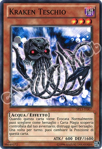 SP13-IT007 Kraken Teschio comune unlimited (IT) -NEAR MINT-