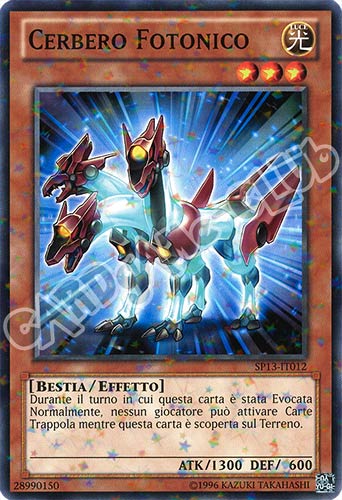 SP13-IT012 Cerbero Fotonico comune starfoil unlimited (IT) -NEAR MINT-