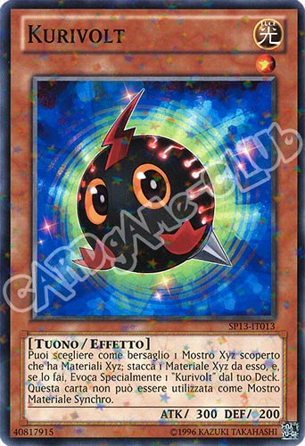 SP13-IT013 Kurivolt comune starfoil unlimited (IT) -NEAR MINT-