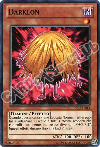 SP13-IT014 Darklon comune unlimited (IT) -NEAR MINT-