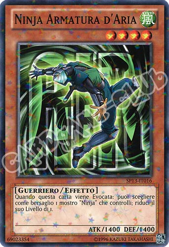 SP13-IT016 Ninja Armatura d'Aria comune starfoil unlimited (IT) -NEAR MINT-