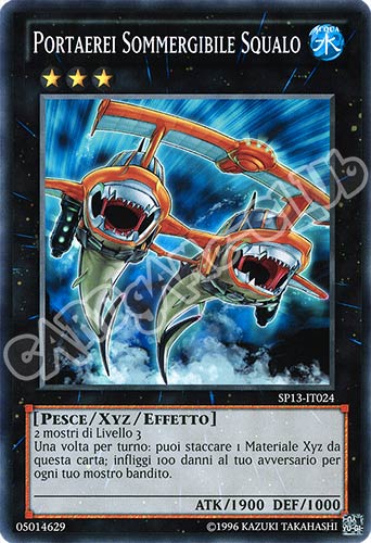 SP13-IT024 Portaerei Sommergibile Squalo comune unlimited (IT) -NEAR MINT-