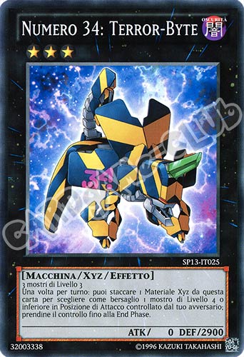 SP13-IT025 Numero 34: Terror-Byte comune unlimited (IT) -NEAR MINT-