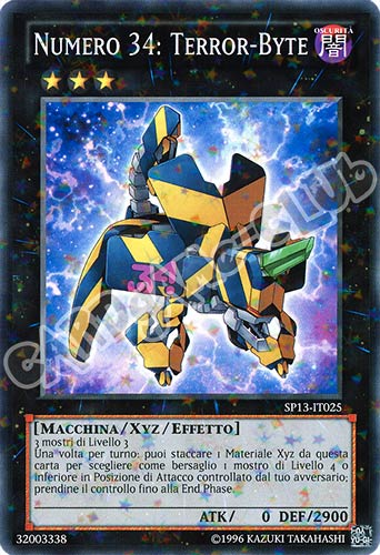 SP13-IT025 Numero 34: Terror-Byte comune starfoil unlimited (IT) -NEAR MINT-