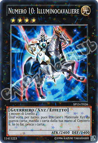SP13-IT026 Numero 10: Illuminocavaliere comune starfoil unlimited (IT) -NEAR MINT-