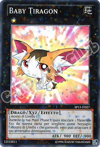 SP13-IT027 Baby Tiragon comune starfoil unlimited (IT) -NEAR MINT-