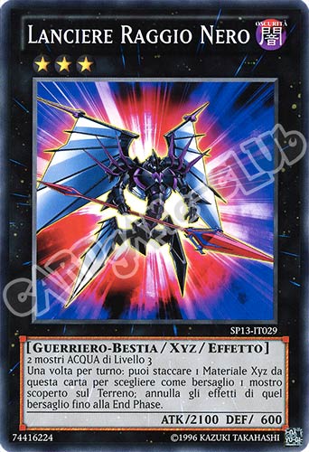SP13-IT029 Lanciere Raggio Nero comune unlimited (IT) -NEAR MINT-
