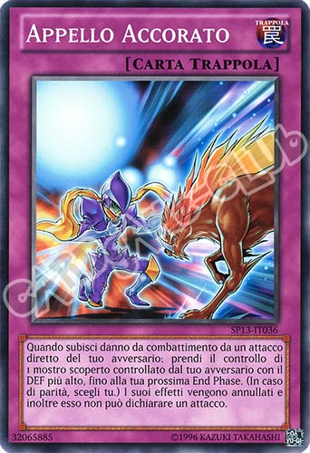 SP13-IT036 Appello Accorato comune unlimited (IT) -NEAR MINT-