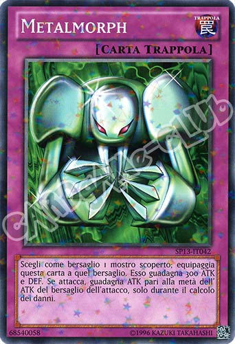 SP13-IT042 Metalmorph comune starfoil unlimited (IT) -NEAR MINT-