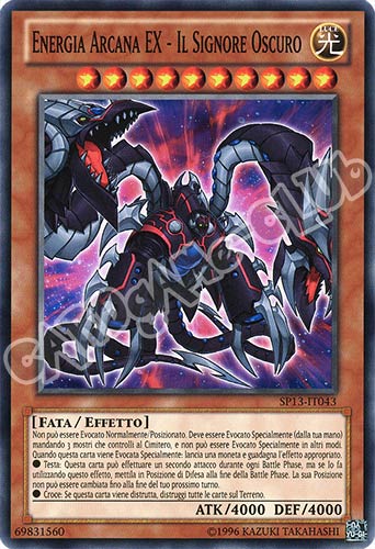 SP13-IT043 Energia Arcana EX-Il Signore Oscuro comune unlimited (IT) -NEAR MINT-