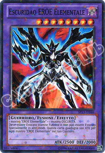 SP13-IT046 Escuridao Eroe Elementale comune starfoil unlimited (IT) -NEAR MINT-