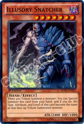 REDU-EN037 Illusory Snatcher super rara 1st Edition (EN) -NEAR MINT-