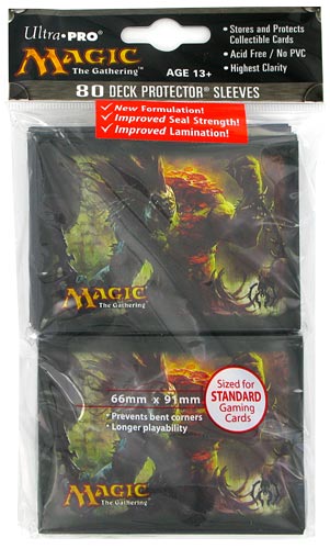 Magic Proteggi carte standard pacchetto da 80 bustine Dragon's Maze V4 (orizzontale)