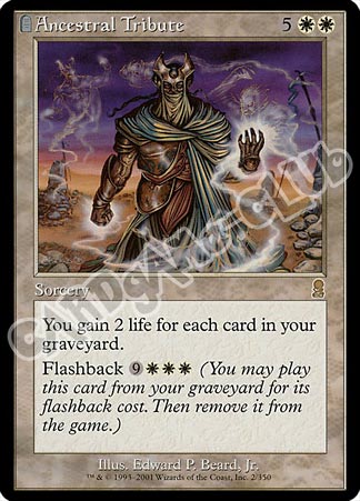 002 / 350 Ancestral Tribute rara (EN) -NEAR MINT-