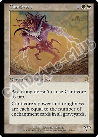 013 / 350 Cantivore rara (EN) -NEAR MINT-