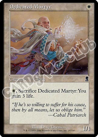 016 / 350 Dedicated Martyr comune (EN) -NEAR MINT-