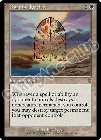 026 / 350 Karmic Justice rara (EN) -NEAR MINT-