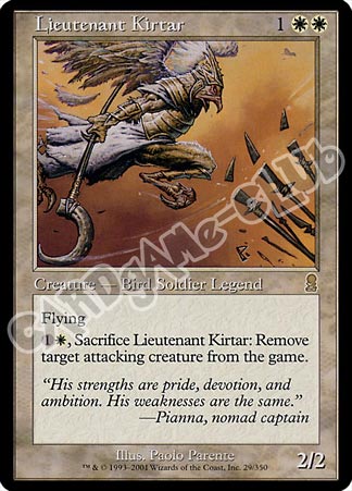 029 / 350 Lieutenant Kirtar rara (EN) -NEAR MINT-