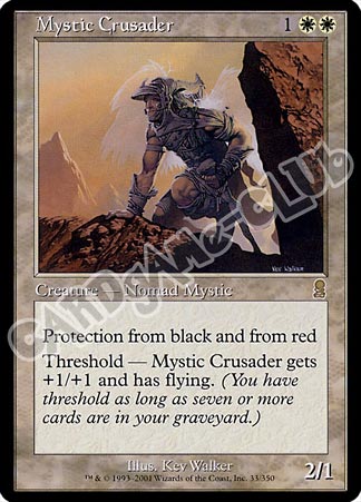 033 / 350 Mystic Crusader rara (EN) -NEAR MINT-