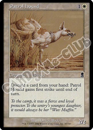 038 / 350 Patrol Hound comune (EN) -NEAR MINT-