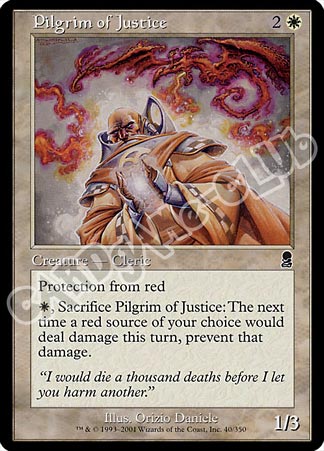 040 / 350 Pilgrim of Justice comune (EN) -NEAR MINT-