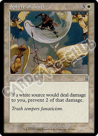 052 / 350 Sphere of Truth non comune (EN) -NEAR MINT-