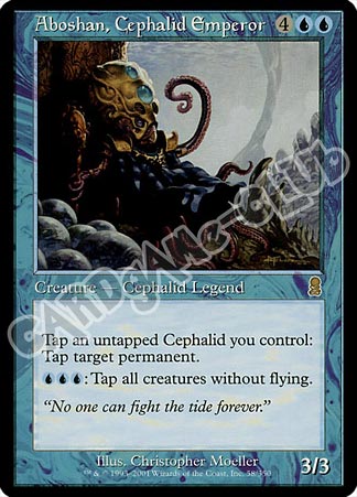 058 / 350 Aboshan, Cephalid Emperor rara (EN) -NEAR MINT-
