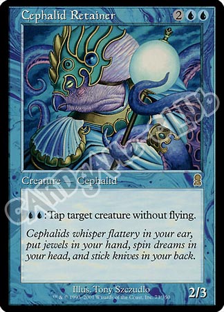 073 / 350 Cephalid Retainer rara (EN) -NEAR MINT-