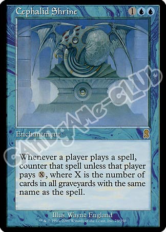 075 / 350 Cephalid Shrine rara (EN) -NEAR MINT-