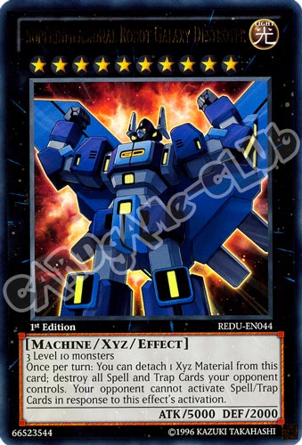 REDU-EN044 Superdimensional Robot Galaxy Destroyer ultra rara 1st Edition (EN) -NEAR MINT-