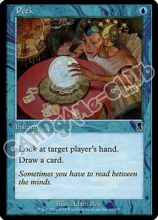 091 / 350 Peek comune (EN) -NEAR MINT-