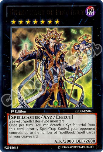 REDU-EN045 Hierophant of Prophecy ultra rara 1st Edition (EN) -NEAR MINT-