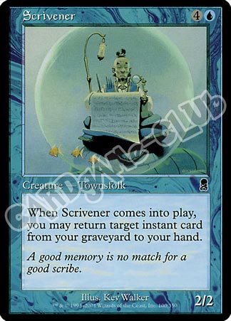 100 / 350 Scrivener comune (EN) -NEAR MINT-