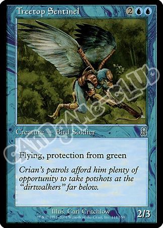111 / 350 Treetop Sentinel non comune (EN) -NEAR MINT-
