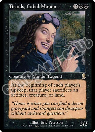 117 / 350 Braids, Cabal Minion rara (EN) -NEAR MINT-