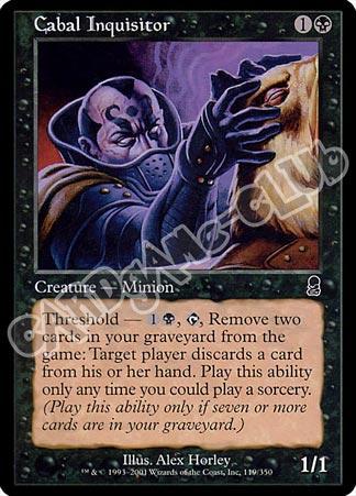 119 / 350 Cabal Inquisitor comune (EN) -NEAR MINT-