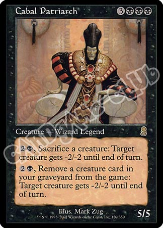 120 / 350 Cabal Patriarch rara (EN) -NEAR MINT-