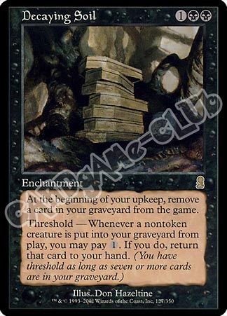 127 / 350 Decaying Soil rara (EN) -NEAR MINT-