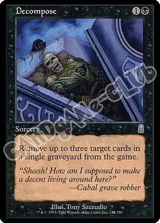 128 / 350 Decompose non comune (EN) -NEAR MINT-