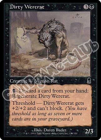130 / 350 Dirty Wererat comune (EN) -NEAR MINT-