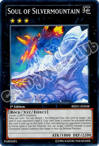 REDU-EN048 Soul of Silvermountain super rara 1st Edition (EN) -NEAR MINT-