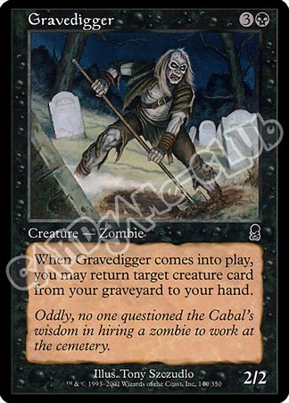 140 / 350 Gravedigger comune (EN) -NEAR MINT-