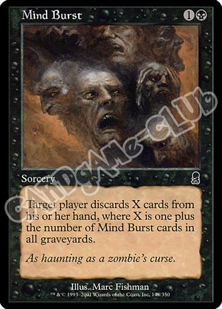 148 / 350 Mind Burst comune (EN) -NEAR MINT-